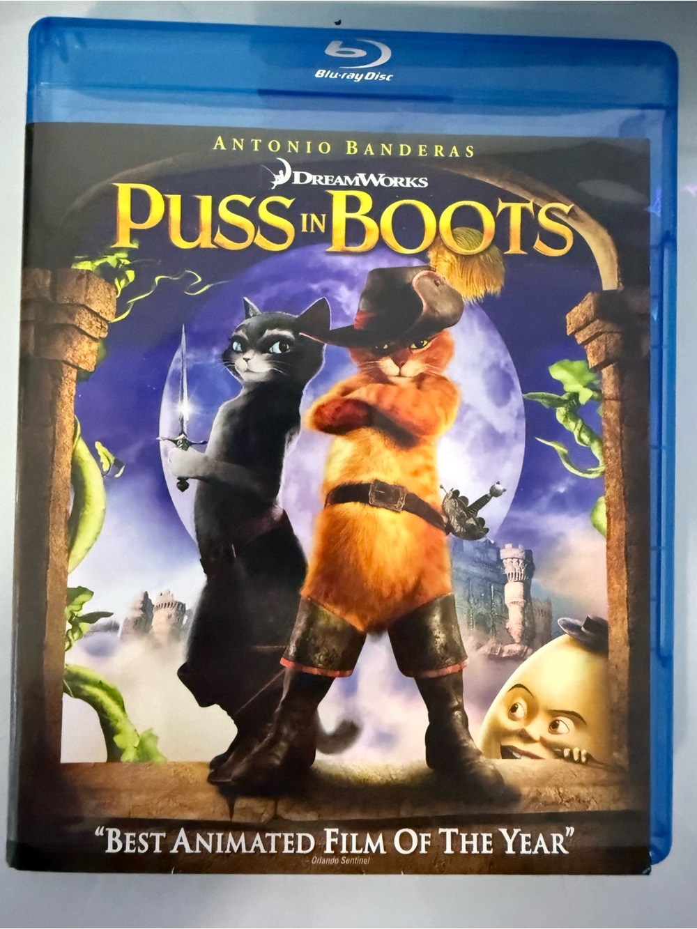Puss in Boots Blu-ray Movie DreamWorks Animated Film